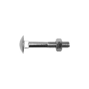 Carriage Bolts DIN 603 4.8, Galvanised