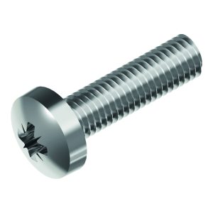 Oval Head Screw DIN 7985 PZ, St. Steel A2
