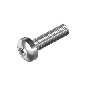 Oval Head Screw DIN 7985 TX, St. Steel A2