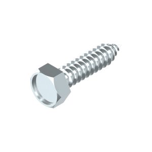 Tapping Screws, Hex Head DIN 7976, Galvanised
