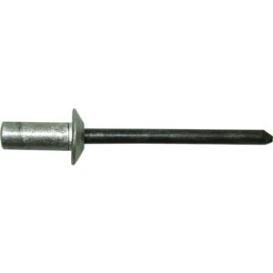 Cup Rivets with Flat Round Head AL/St