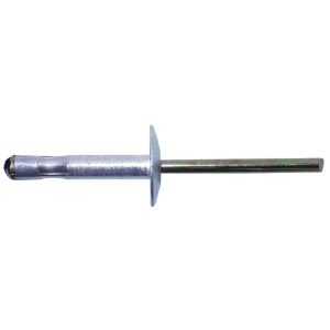 Multiple Range Blind Rivet with Large Head AL/St