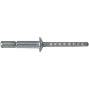 HS Blind Rivets GO with Flat Round Head St / St