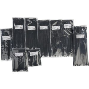 Cable Tie Package for Trucks, Black