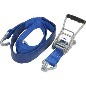 3-pt. Car Lash.Strap Rubber Band, short 1,500 daN